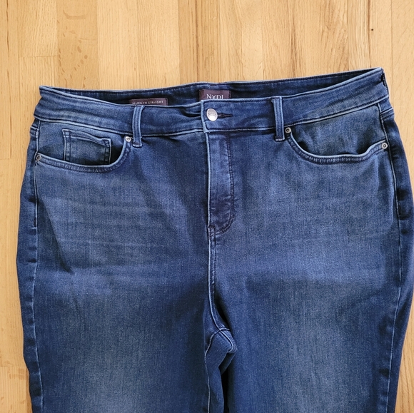NYDJ Marilyn Straight Jeans Plus Size 18 - Picture 6 of 16